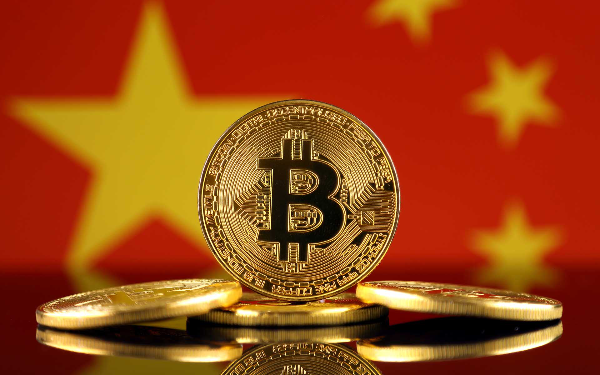 En China las transacciones de Bitcoin cayeron en menos del 1%