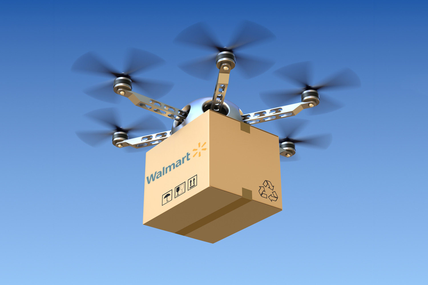 Drones de Walmart usarán tecnología blockchain en sus comunicaciones