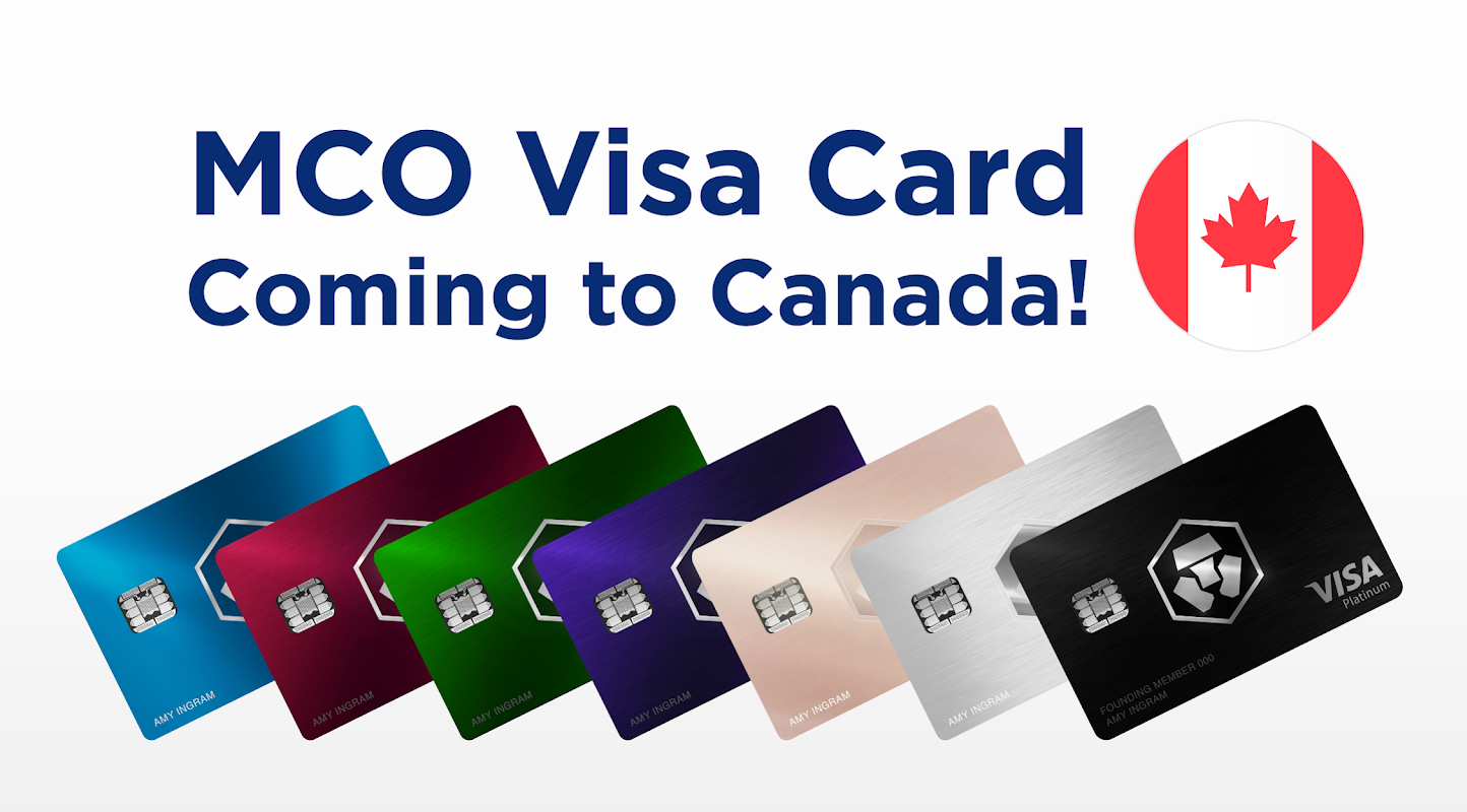 Tras expandirse por Europa, la tarjeta Visa MCO de Crypto.com llegará próximamente Canadá
