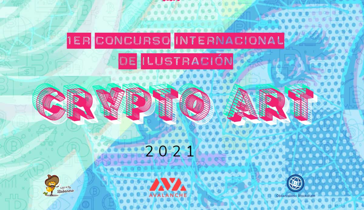 Abierta convocatoria para el primer concurso internacional de ilustración digital «Crypto Art»