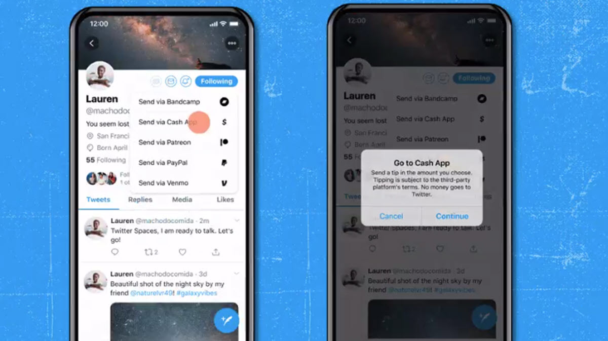 ‘’Propinas’’: La nueva característica de Twitter que permite hacer pagos con criptomonedas.