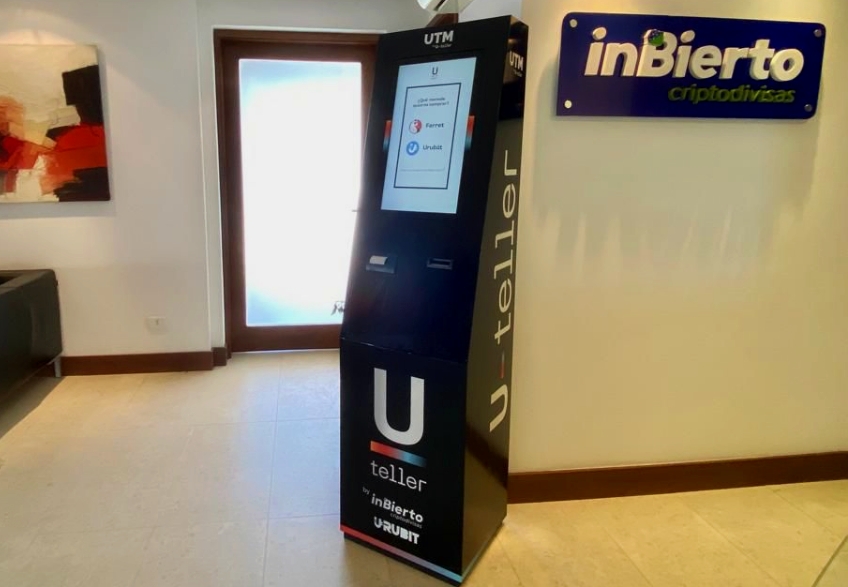 Primer cajero de criptomonedas en Uruguay superó las 1.000 transacciones en su primer día