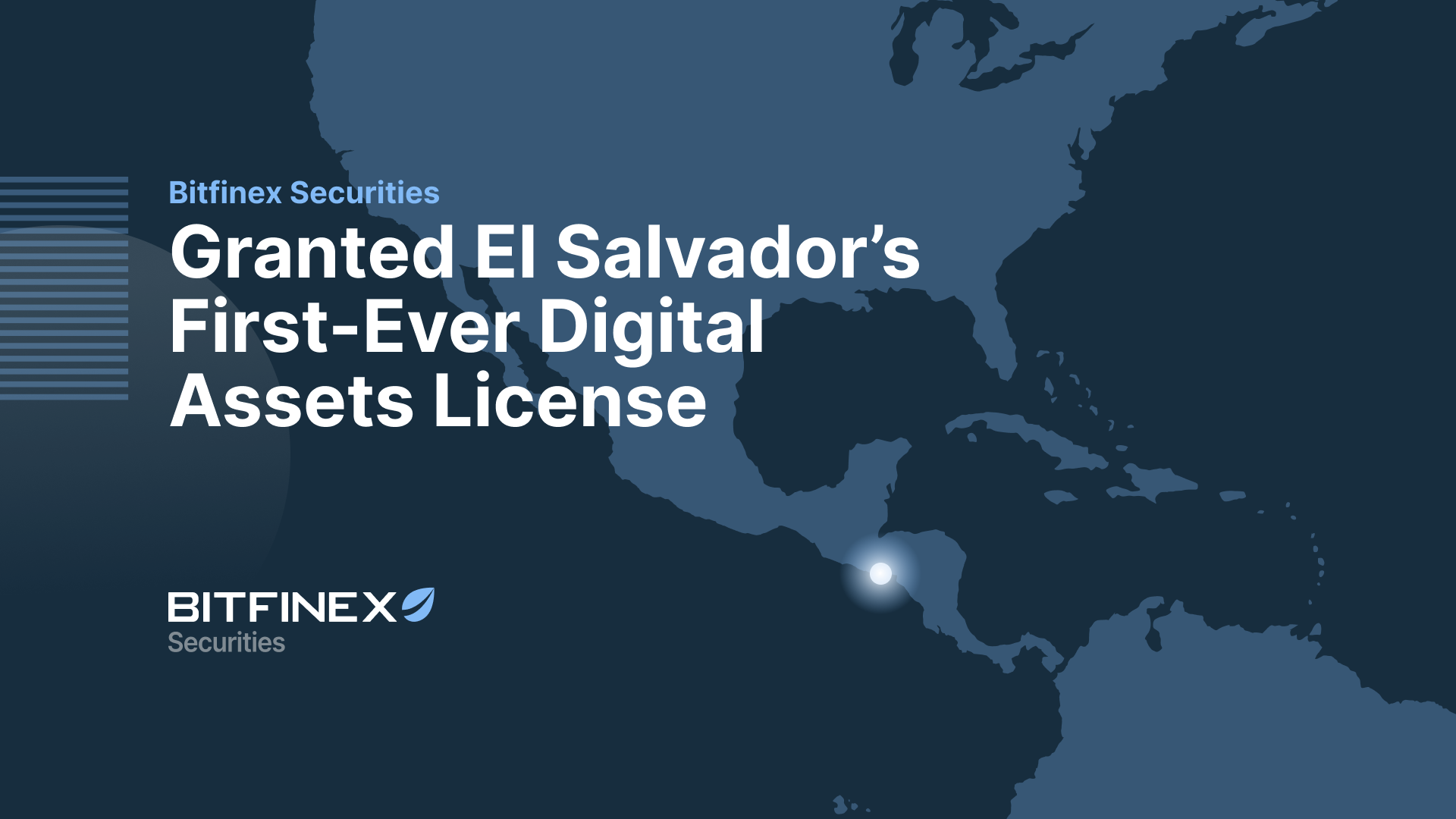 El Salvador concede licencia para operar activos digitales a Bitfinex