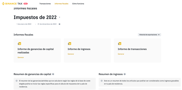 Binance Tax