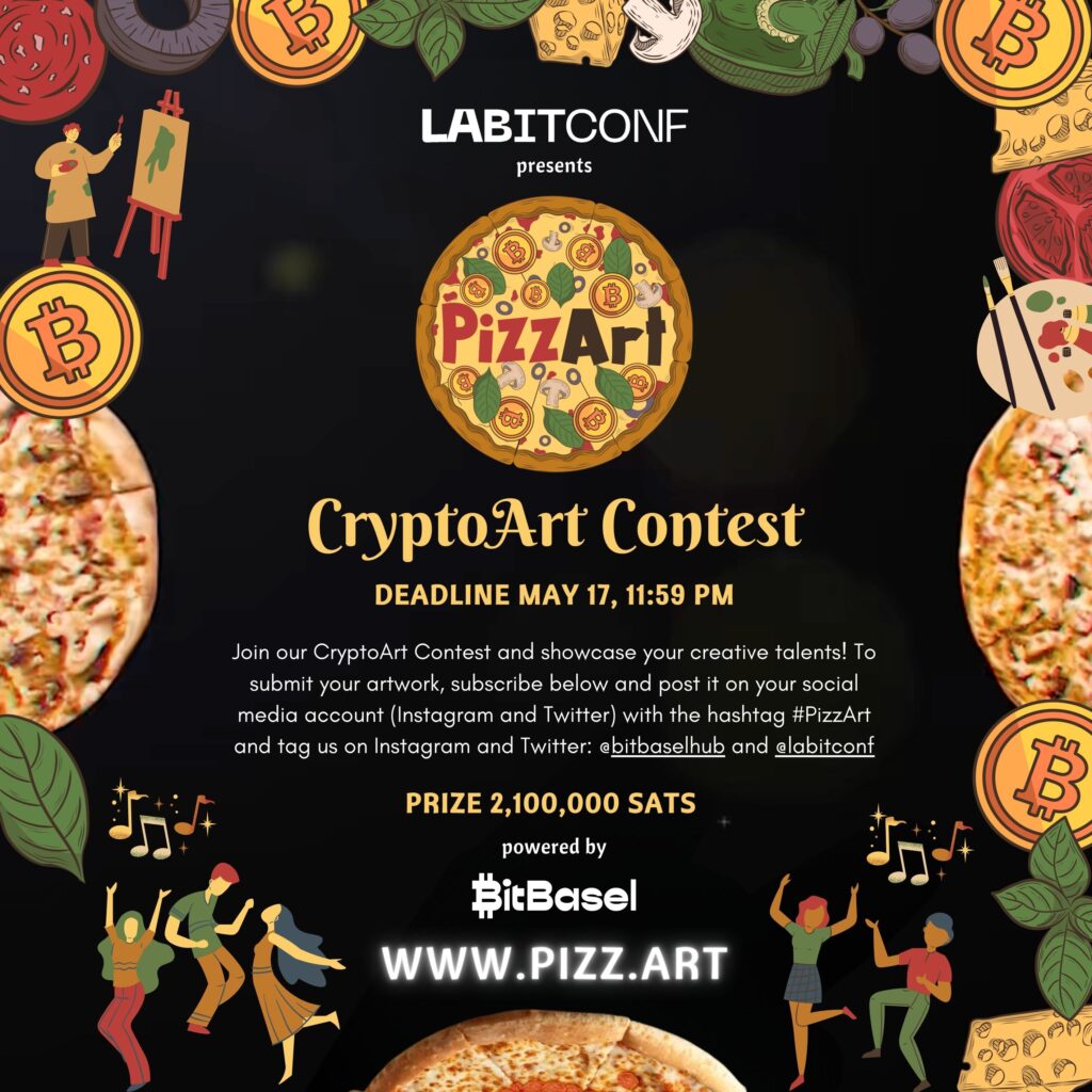 CryptoArt Contest - Bitcoin Pizza Day