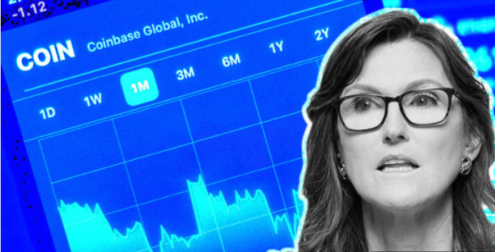 ARK Invest de Cathie Wood Reduce Su Participación en Coinbase