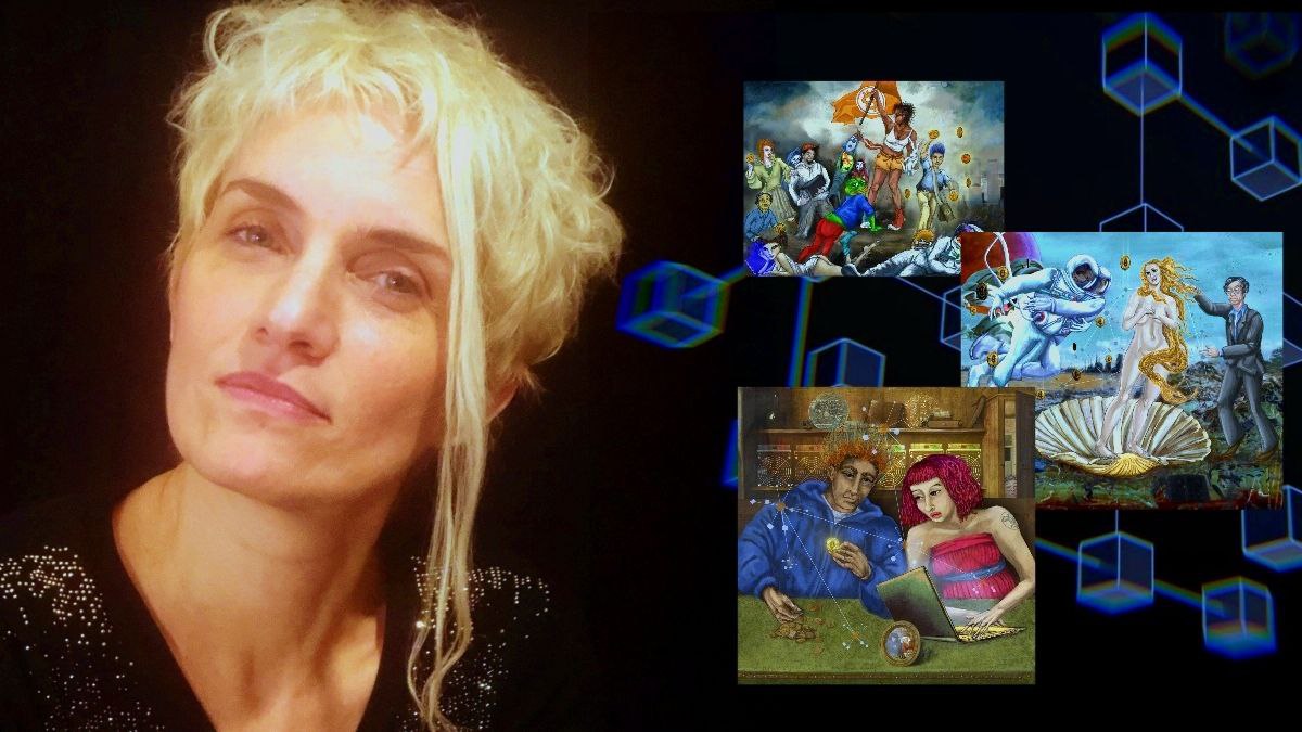 Explorando el Criptoarte con Aida Pippo. Una Artista Vanguardista en la fusión del arte y los NFTs.