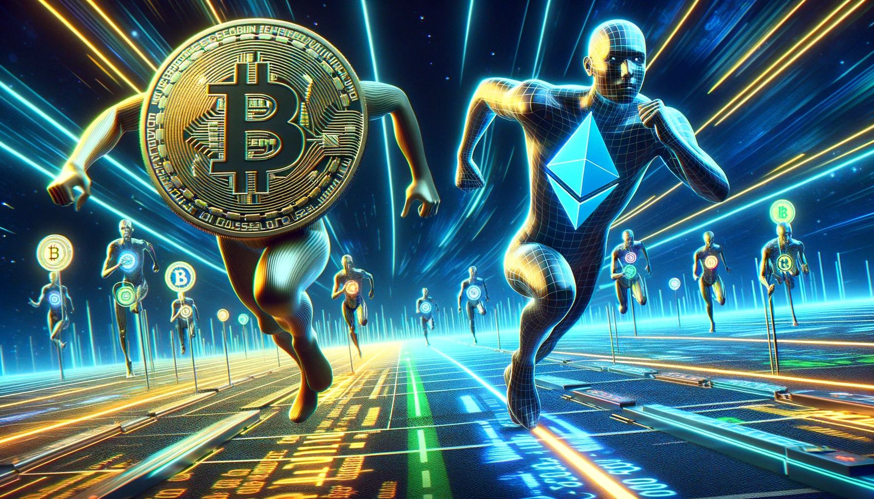 Bitcoin versus Ethereum Una carrera millonaria en el mercado de NFT
