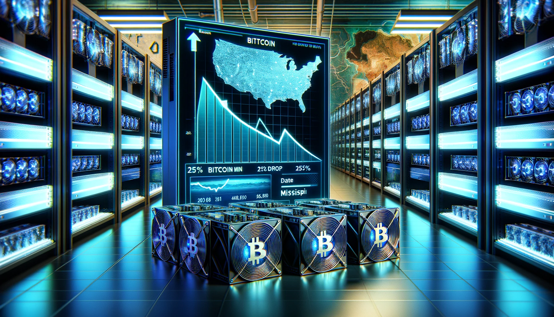 Impacto Inminente, La Reducción de la Tasa de Hash en Bitcoin Tras el Próximo Halving