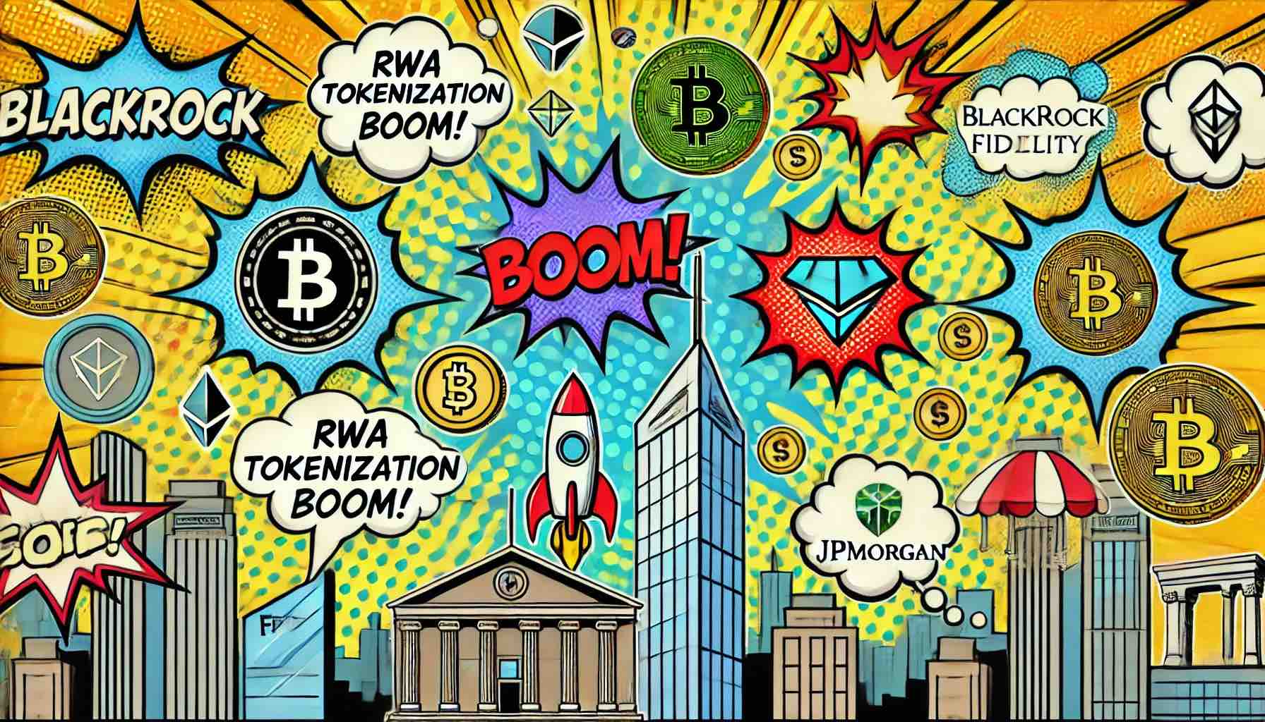BlackRock, Fidelity y JPMorgan Apuestan por la Tokenización de Activos del Mundo Real