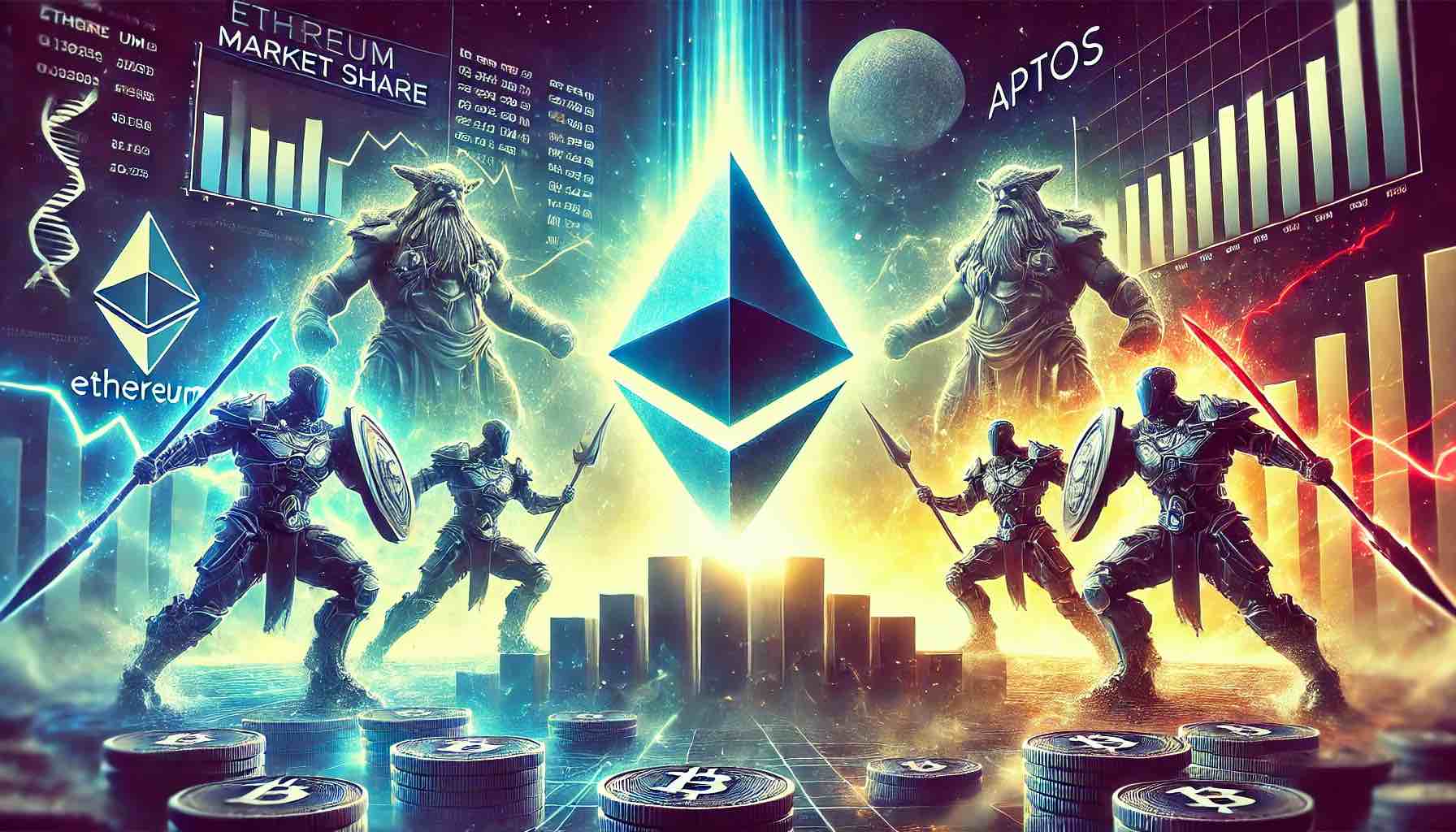 Ethereum pierde cuota de mercado Web3 ante Solana y Aptos en el tercer trimestre