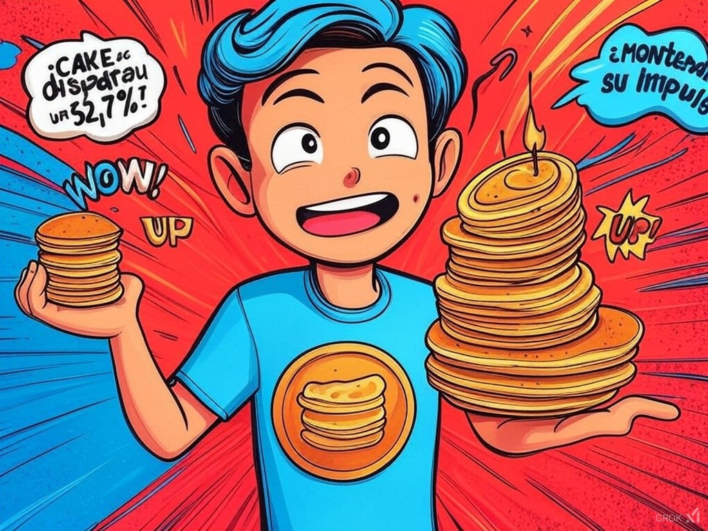 PancakeSwap (CAKE) se dispara un 52,7%: ¿Mantendrá su impulso alcista?