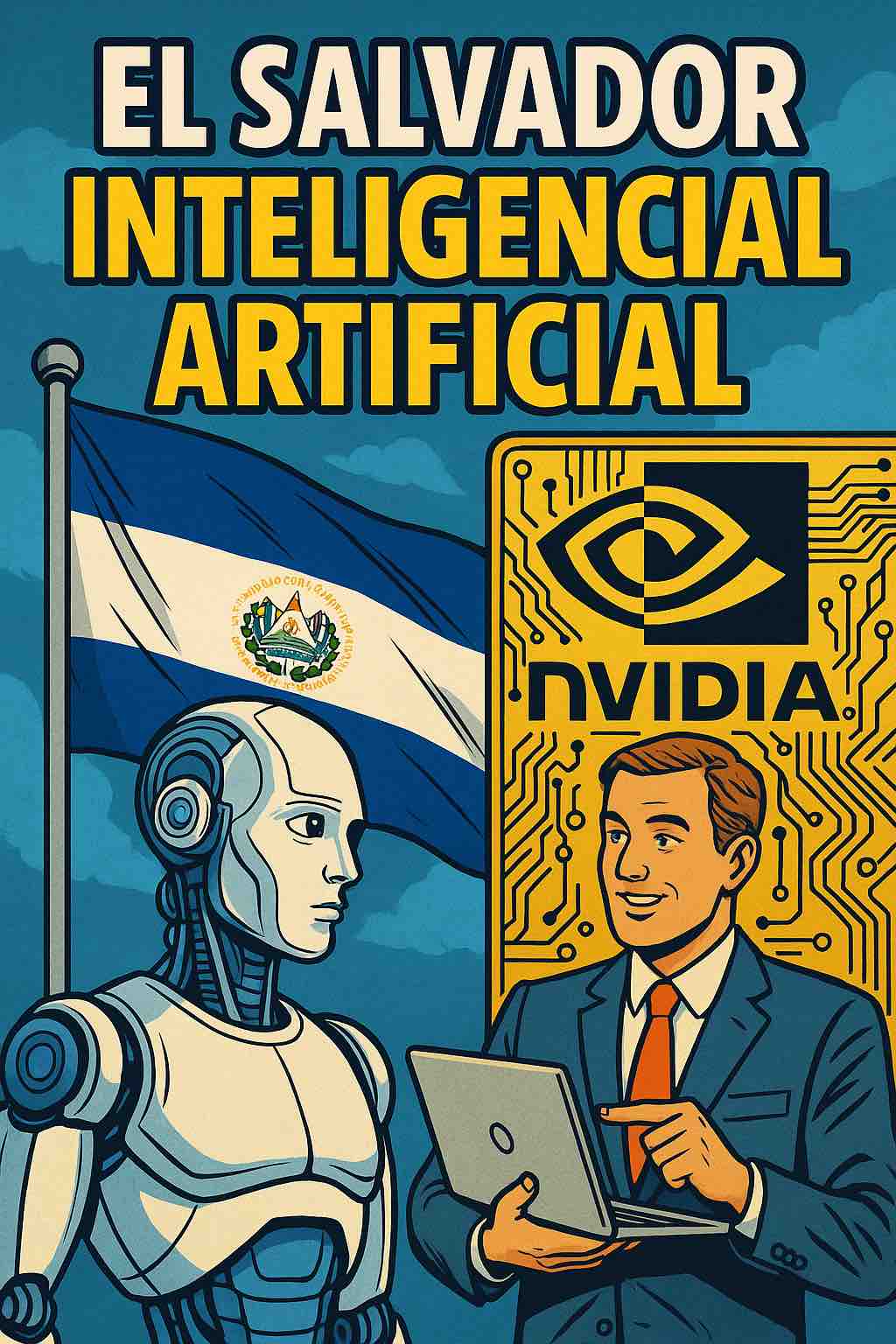 El Salvador inteligencia artificial: alianza con NVIDIA para crear su primer laboratorio nacional de IA