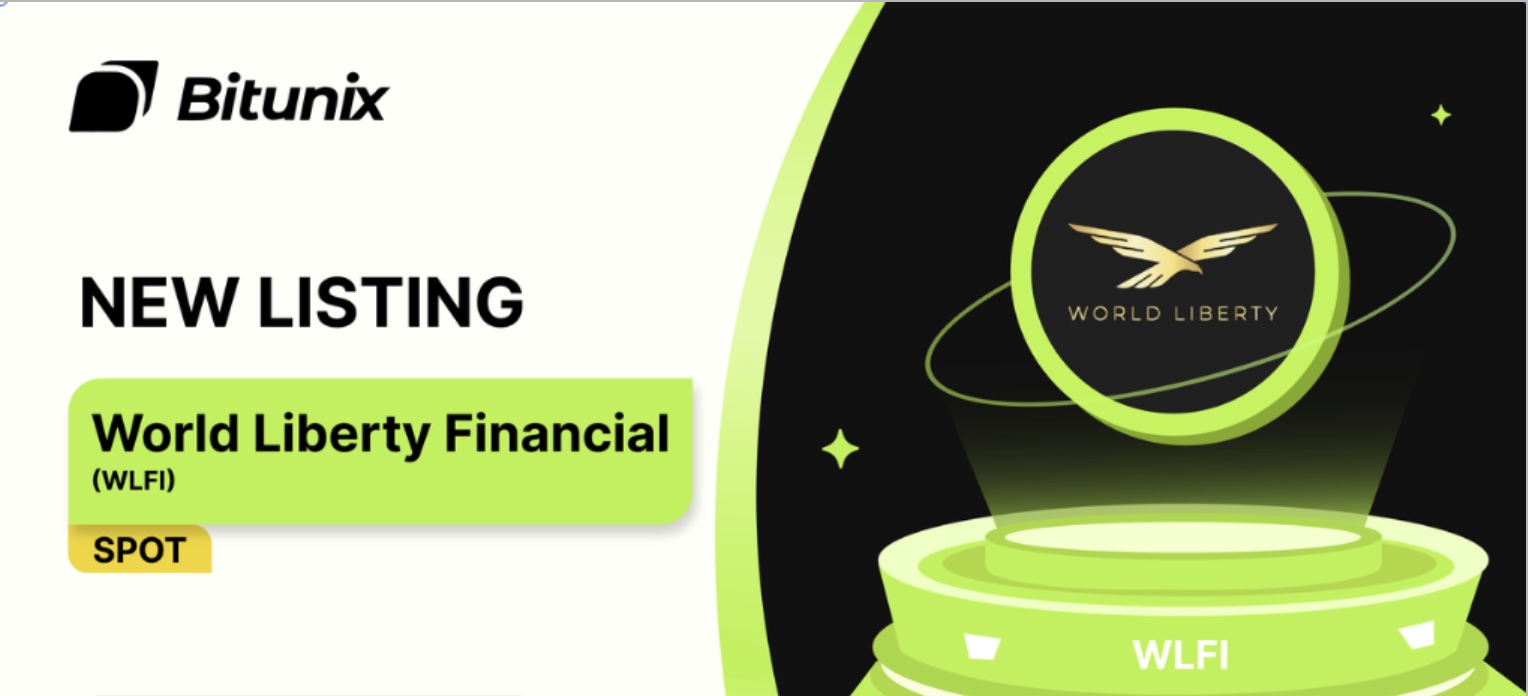 Bitunix Exchange lista World Liberty Financial (WLFI) Coin de la familia Trump