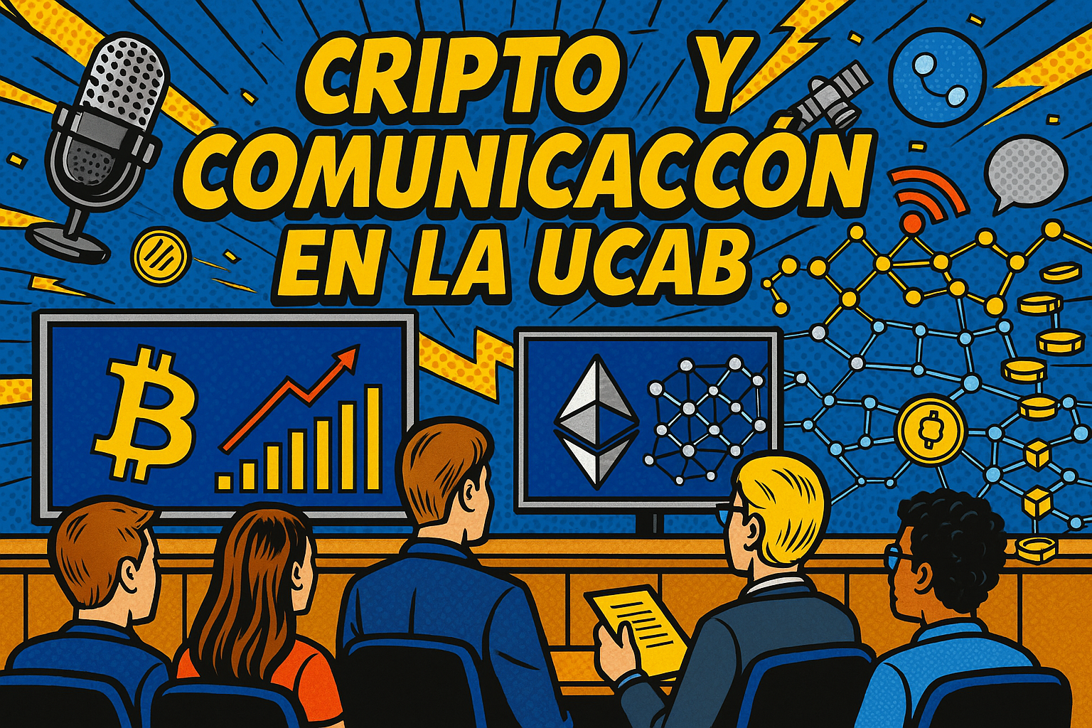 Cripto y Comunicación en la UCAB: Un espacio con herramientas para estar debidamente informado en el ecosistema cripto