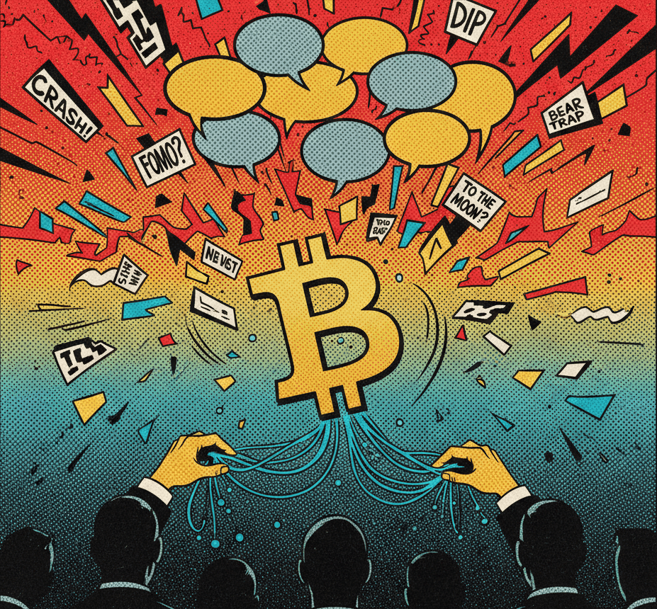 BITCOIN: CUANDO EL MERCADO SE MUEVE POR TODO MENOS POR LA NOTICIA