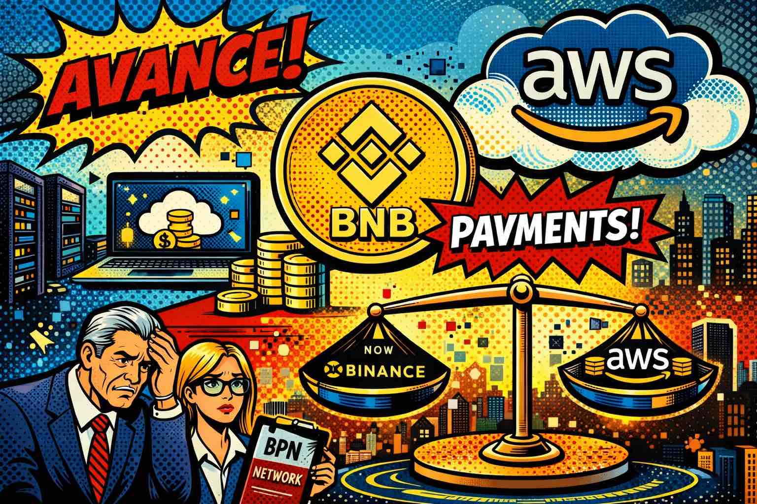 BNB payments se integran a Amazon Web Services y refuerzan el avance cripto en la infraestructura empresarial