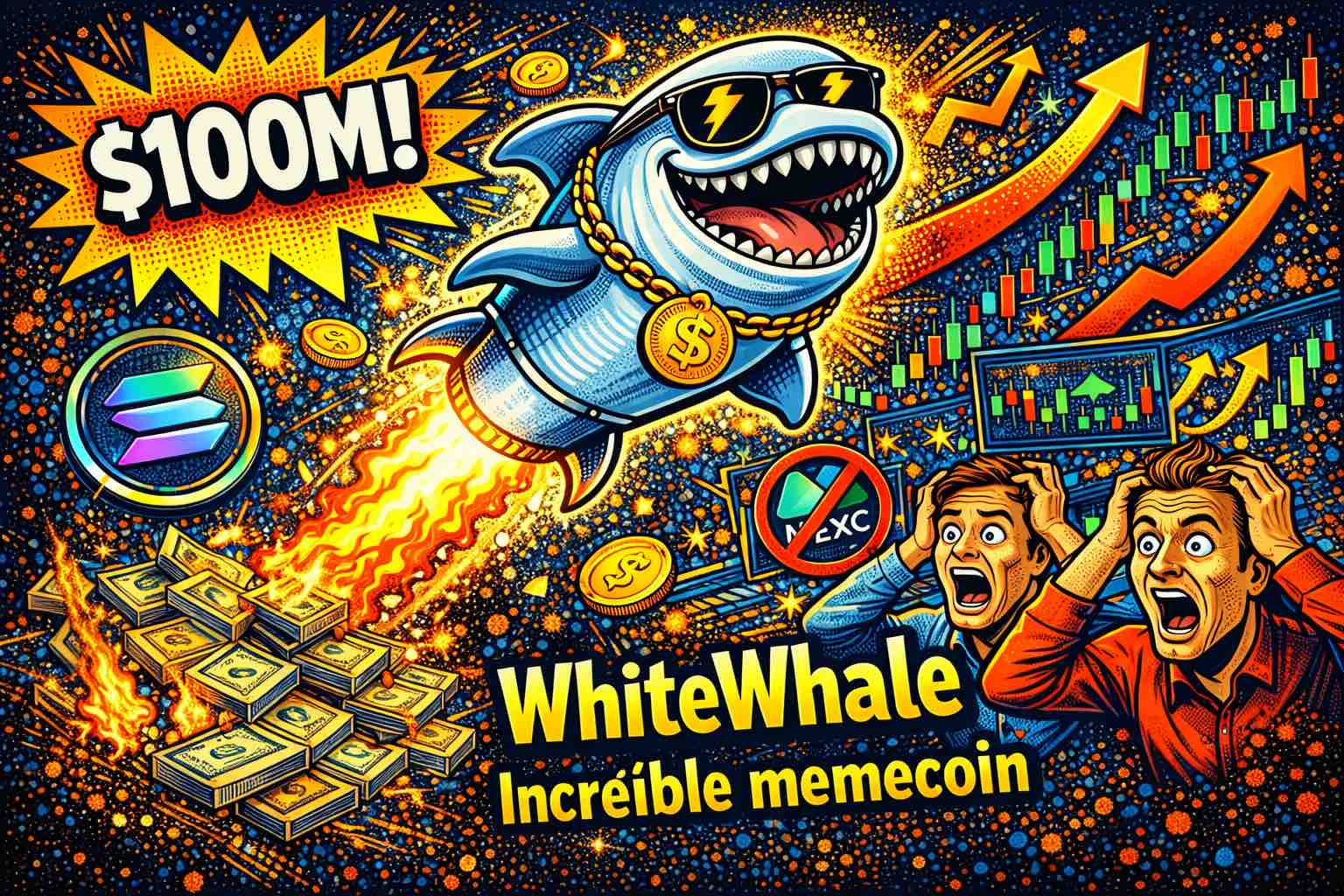 WhiteWhale supera los USD 100 millones y se convierte en uno de los memecoins más explosivos del inicio de 2026