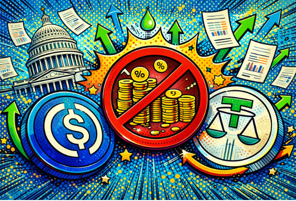 Senado frena rendimientos pasivos en stablecoins