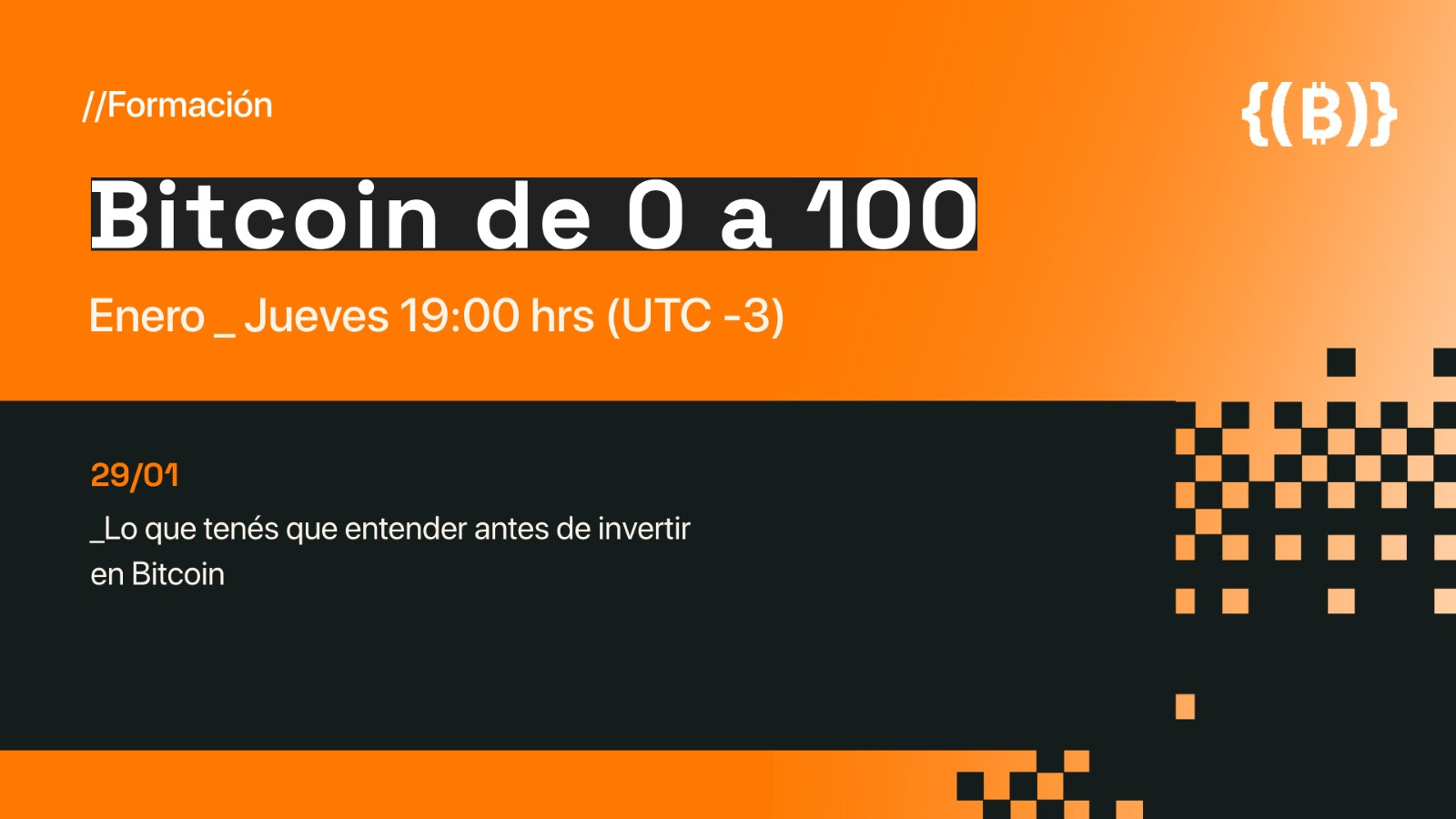 Vuelve “Bitcoin de 0 a 100”, El ciclo de charlas gratuitas para entender   Bitcoin desde cero