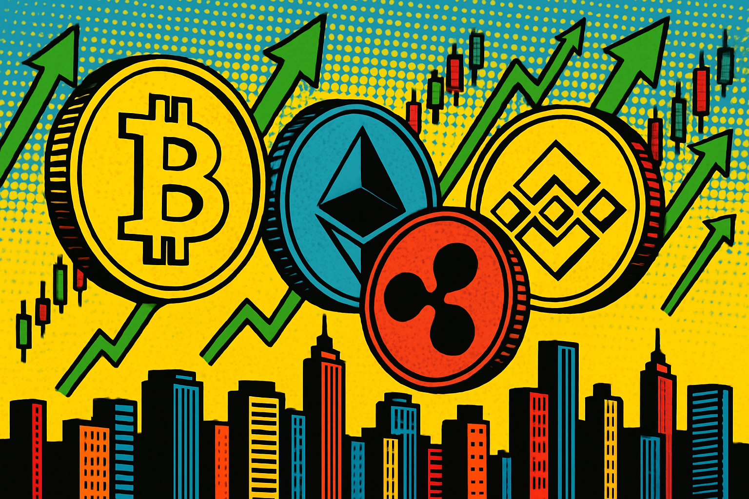 Repunte alcista en el cripto: XRP, Bitcoin, Dogecoin y SHIB muestran señales de recuperación
