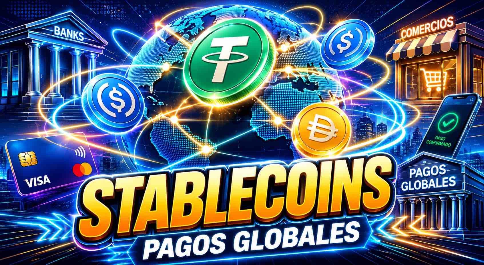 Stablecoins ganan terreno en los pagos globales tras la compra de Payoneer por parte de Nuvei