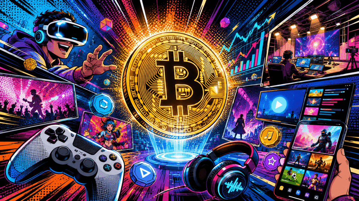 Bitcoin y los mercados de entretenimiento digital en 2026