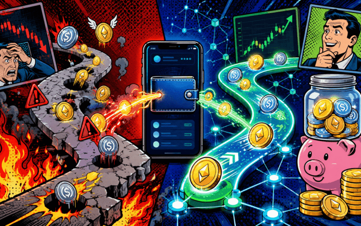 Cómo ahorrar dinero en las comisiones por transferencias de criptomonedas