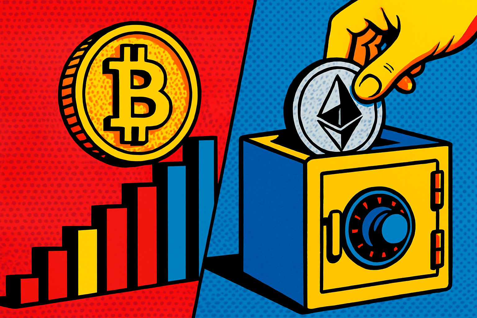 Bitcoin busca los $65.000 mientras SharpLink retoma sus compras de Ether con $16 millones