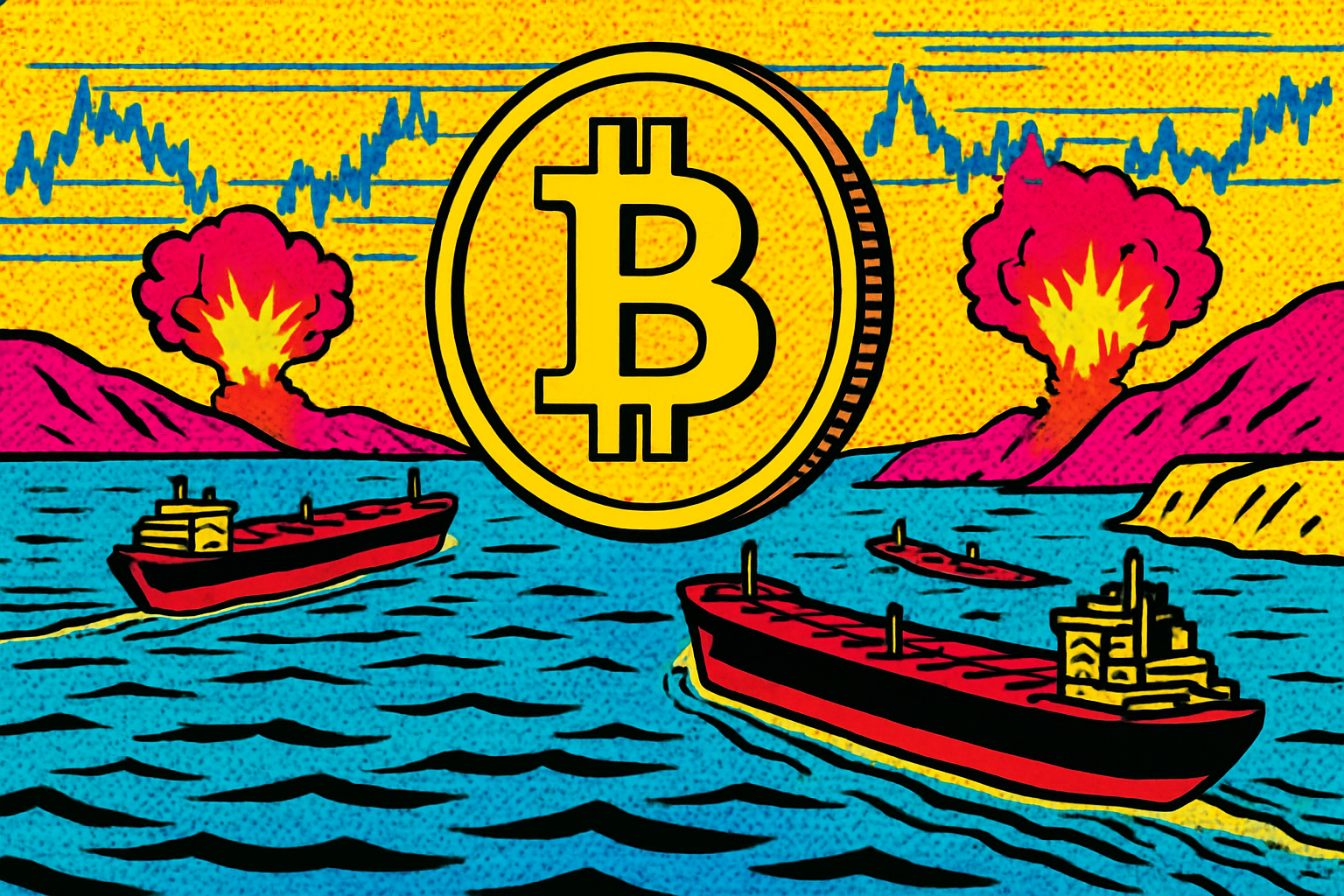 Bitcoin y ether resisten sin grandes cambios mientras EE.UU. golpea Irán por tercera vez