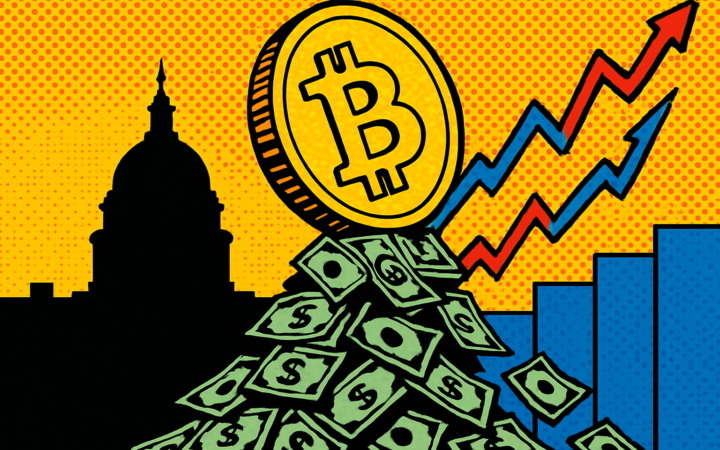 Precio de Bitcoin supera los 66.000 dólares mientras la deuda de EE.UU. llega a 39,5 billones