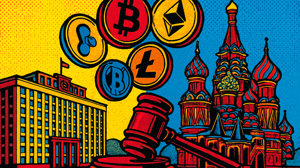 Parlamento ruso aprueba una ley que regula el mercado cripto con monedas digitales sobre el Kremlin