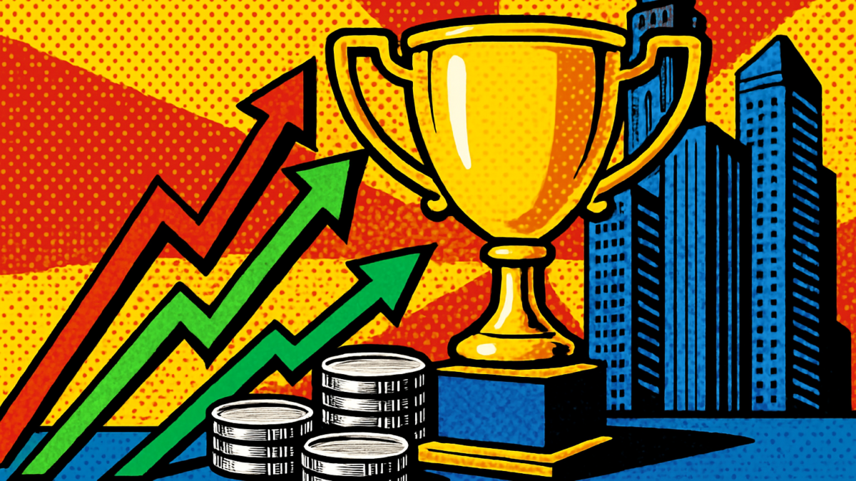 Trofeo dorado que simboliza las nominaciones de Ripple Prime en los premios institucionales