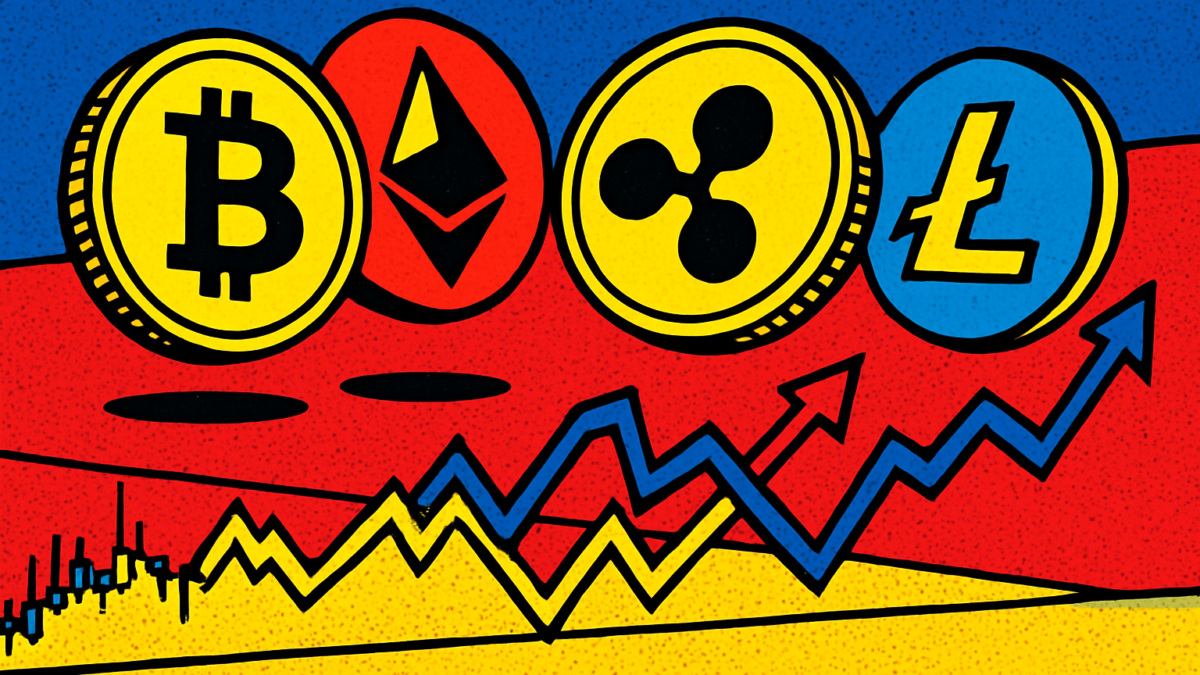 Análisis de precios cripto con Solana, XRP y Dogecoin en un mercado sin liquidez