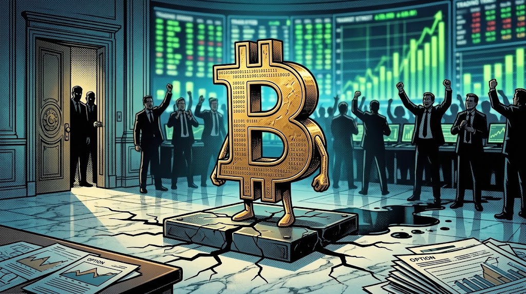 Bitcoin sostiene el piso, pero todavía no compra la fiesta de Wall Street